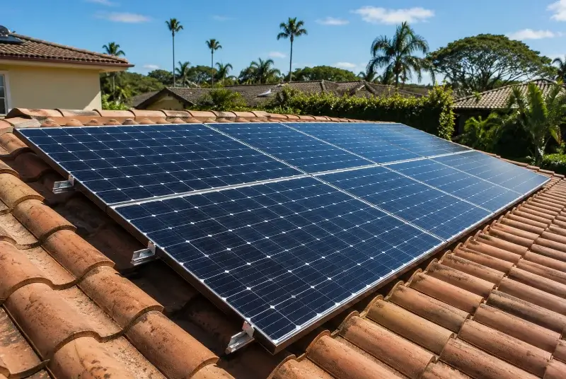 Installation de panneaux solaires à Bagard